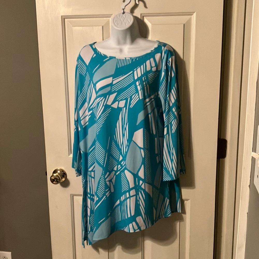 Susan Graver Top Sz L